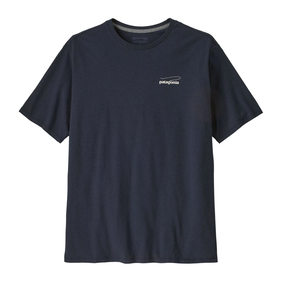 M's Casting Logo Responsibili Tee, kolor: SMDB - Smolder Blue