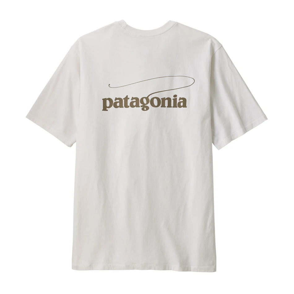 M's Casting Logo Responsibili Tee, kolor: FBWI - Fiber White