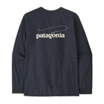 Ms L/S Casting Logo Responsibil Tee, kolor: Smolder Blue