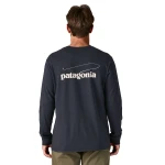 Ms L/S Casting Logo Responsibil Tee, kolor: Smolder Blue