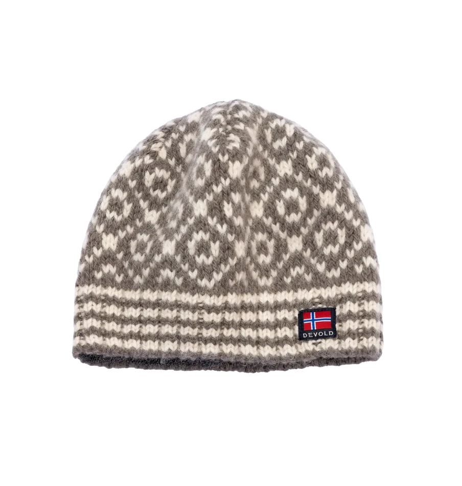 Svalbard Wool Beanie, kolor: 696B - Falcon / Offwhite