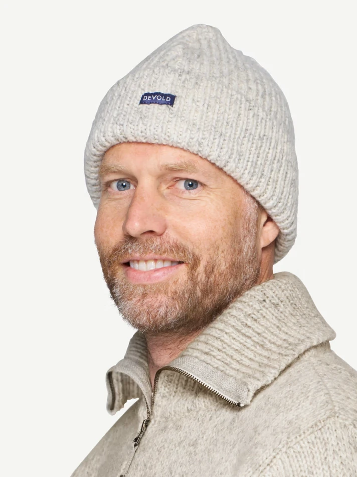 Nansen Wool Beanie, kolor: 770A - Grey Melange