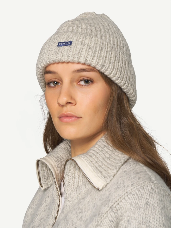 Nansen Wool Beanie, kolor: 770A - Grey Melange