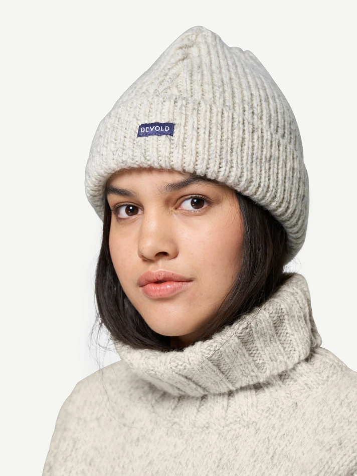 Nansen Wool Beanie, kolor: 770A - Grey Melange
