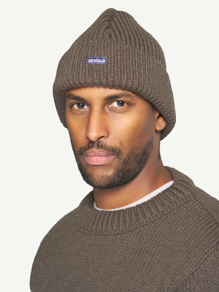 Nansen Wool Beanie, kolor: 696A - Falcon