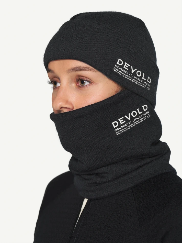 Endurance Merino Beanie, kolor: 960A -Caviar
