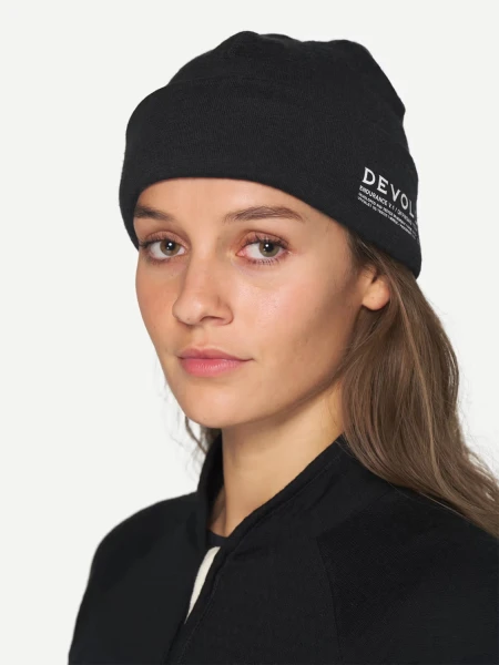 Endurance Merino Beanie, kolor: 960A - Caviar