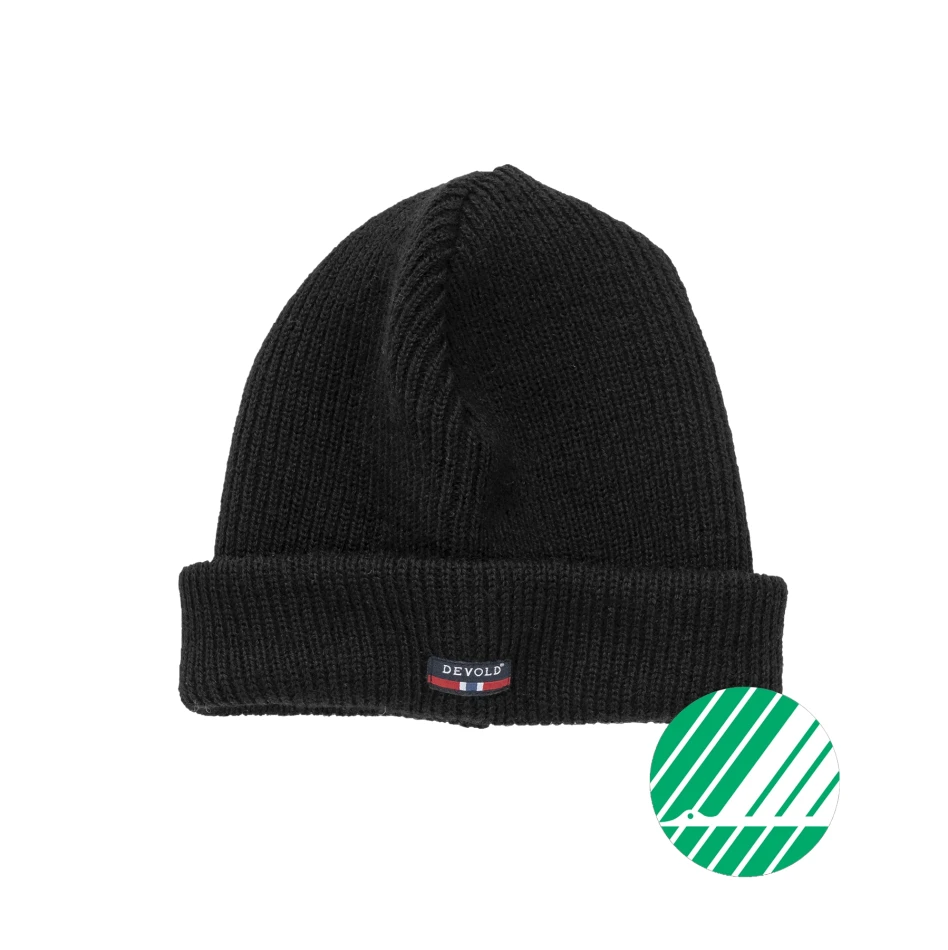 Devold Wool Beanie, kolor: 950A Black