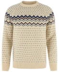 Fjallraven Ovik Knit Sweater M, kolor: 191-560 - Light Beige / Navy