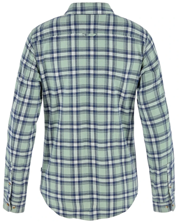 Ovik Flannel Shirt LS W, kolor: 674-111 Misty Green-Eggshel