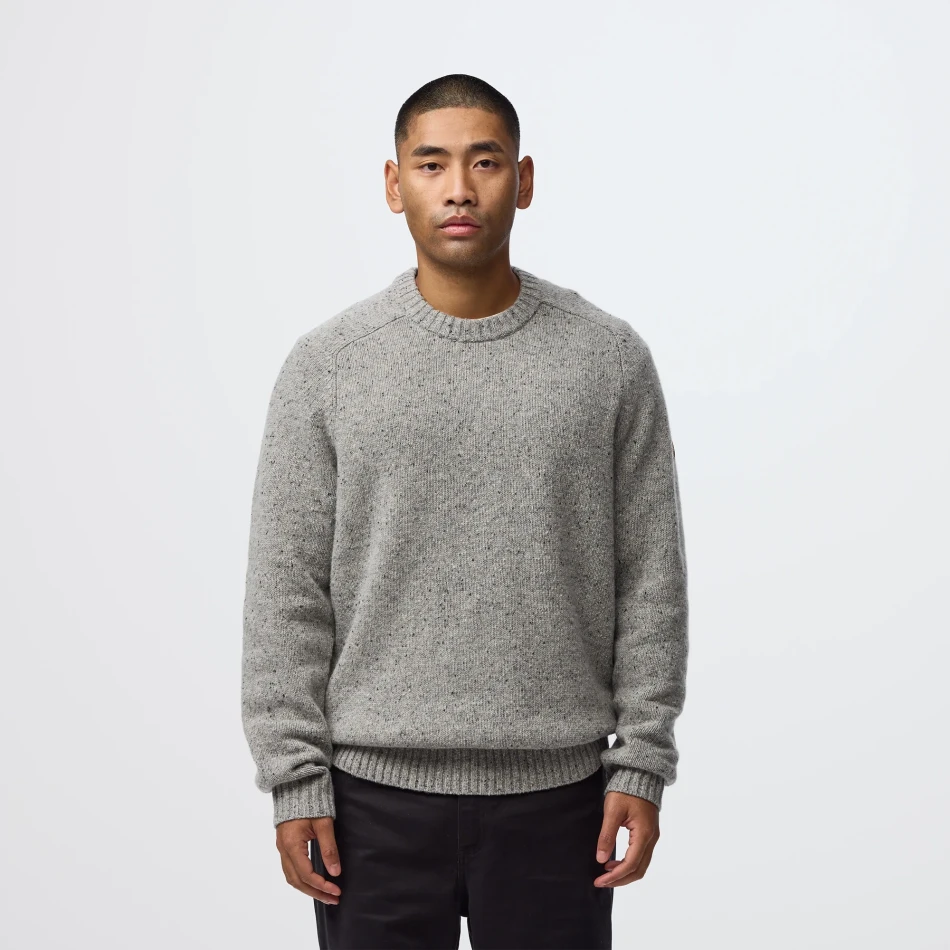 Ovik Neps Knit Sweater M | 020 Grey