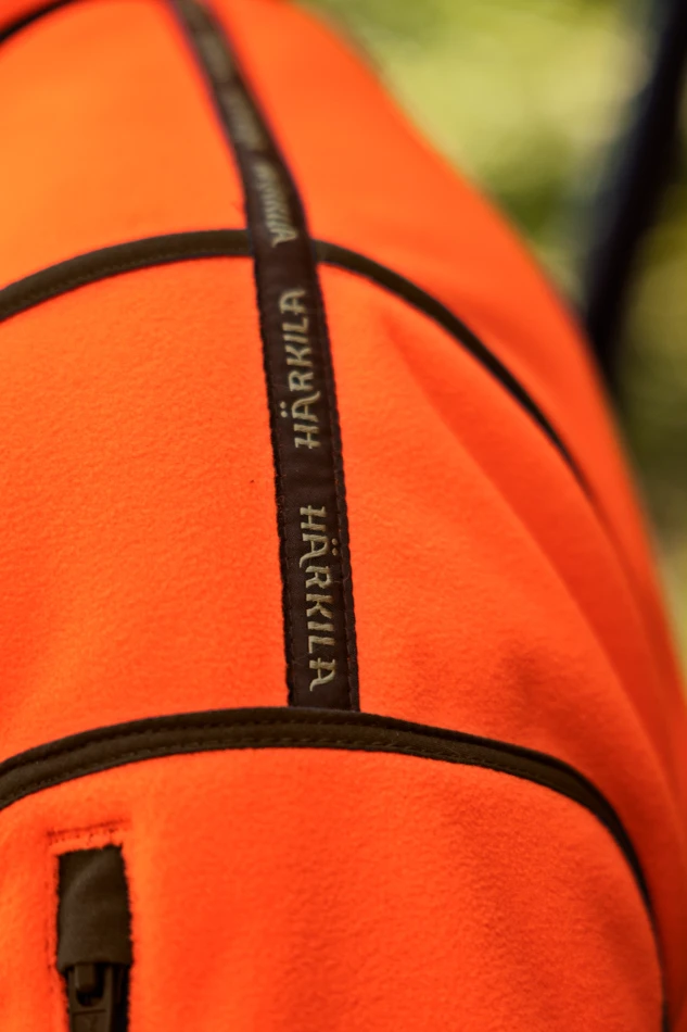 Kamko Blaze rev. Fleece Jacket, kolor: Orange blaze / Willow green