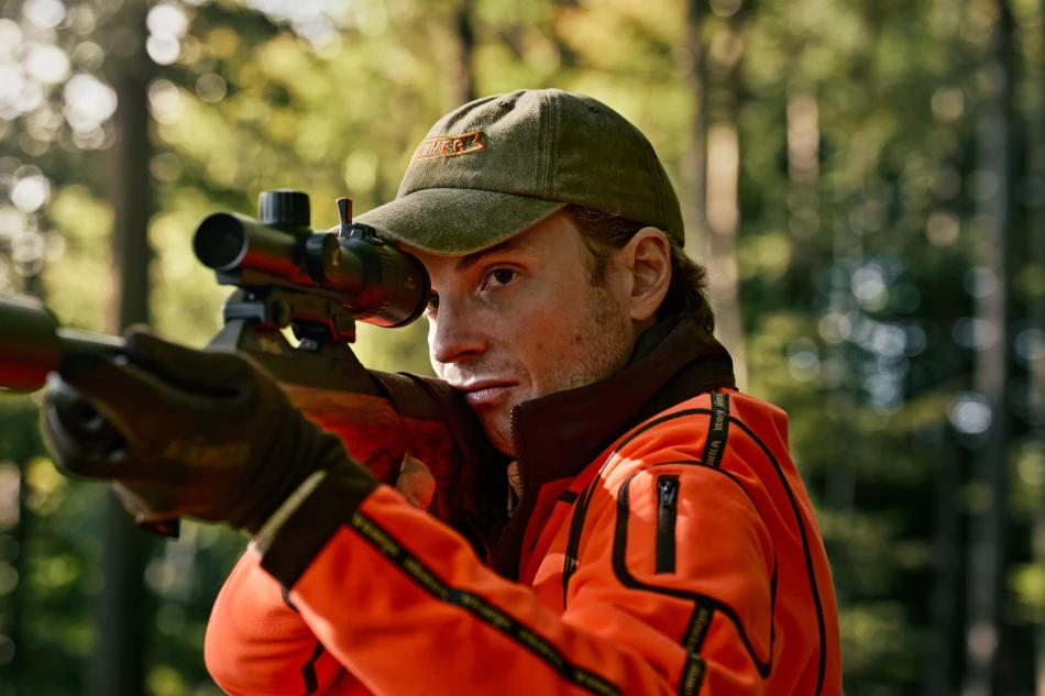 Kamko Blaze rev. Fleece Jacket, kolor: Orange blaze / Willow green