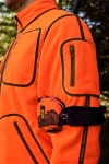 Kamko Blaze rev. Fleece Jacket, kolor: Orange blaze / Willow green