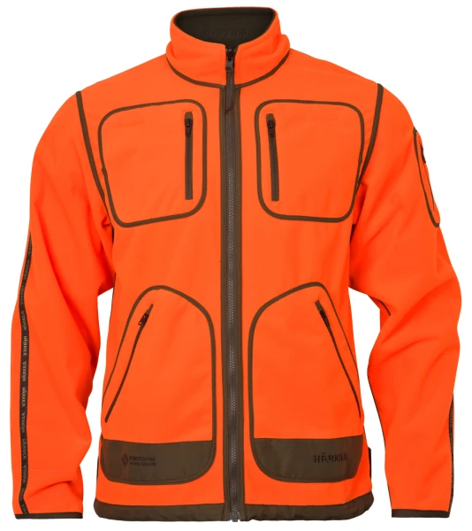 Kamko Blaze rev. Fleece Jacket, kolor: Orange blaze / Willow green