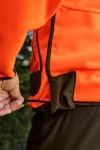 Kamko Blaze rev. Fleece Jacket, kolor: Orange blaze / Willow green