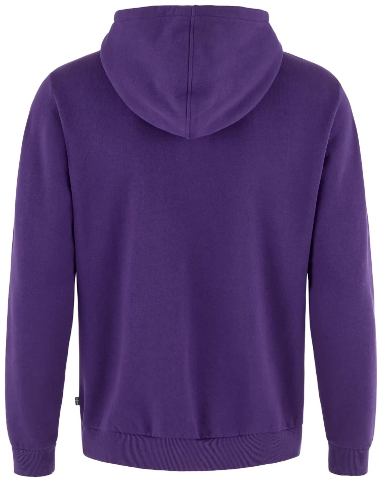 Fjallraven Logo Hoodie, kolor: 425 - Dark Violet