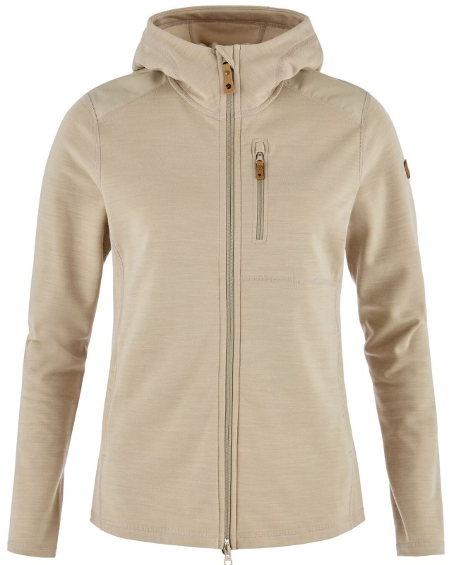 Keb Fleece Hoodie W, kolor: 118 Fossil