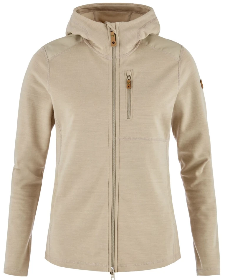 Keb Fleece Hoodie W, kolor: 118 Fossil
