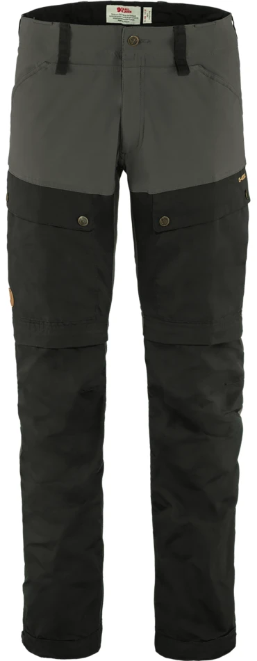 Keb Gaiter Trousers M, kolor: 550-018 - Black / Stone Grey