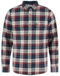 Singi Heavy Flannel Shirt, kolor: 555-352-Dark Navy/Maroon