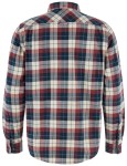 Singi Heavy Flannel Shirt, kolor: 555-352-Dark Navy/Maroon