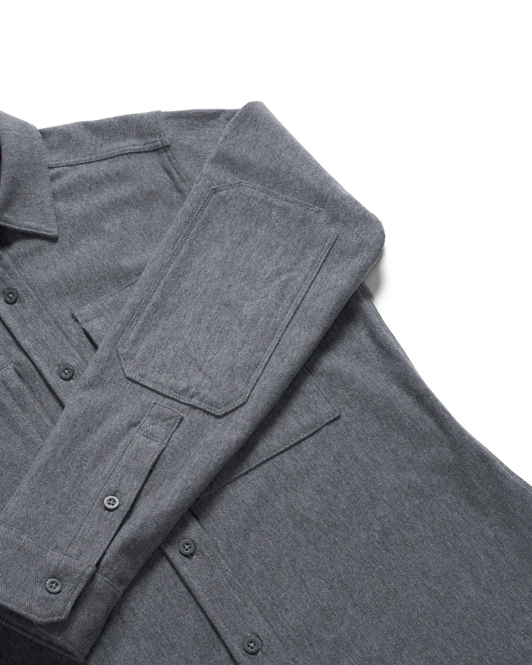 Wms Guide Knit LS Shirt, kolor: 083 - Steel Heather