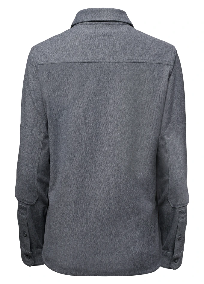 Wms Guide Knit LS Shirt, kolor: 083 - Steel Heather