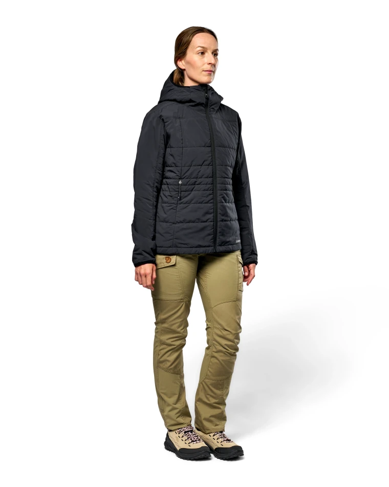 Wms Fall Run Hooded Jacket W, kolor: 001 - Black