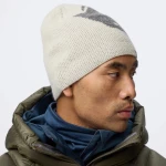 Bergtagen Jacquard Beanie, kolor: 113-020 Chalk White-Grey