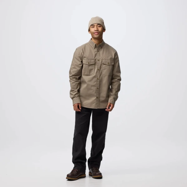 Ovik G-1000 Shirt LS M | 244 Suede Brown