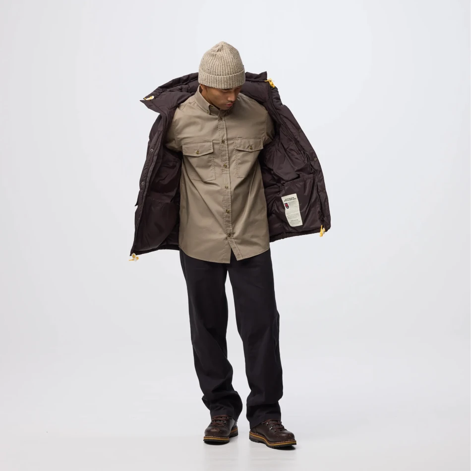 Ovik G-1000 Shirt LS M | 244 Suede Brown