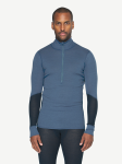 Devold Wool Mesh 190 Zip Neck Man - 445B Berry/Ink