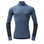Devold Wool Mesh 190 Zip Neck Man - 445B Berry/Ink