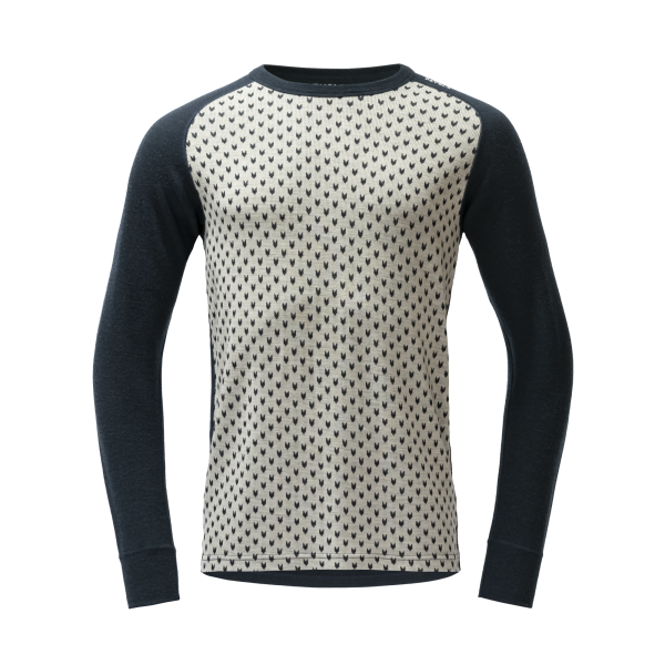 Devold Signature Merino 230 Shirt Man - Ink/Offwhite