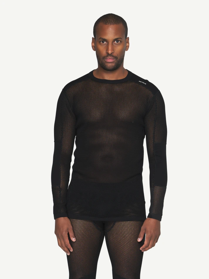 Devold Wool Mesh Pro Shirt Man - Black