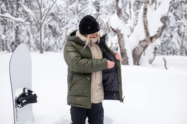 Bergtagen Down Jacket W, kolor: 662 - Laurel Green