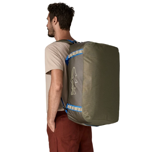 Black Hole Matte Duffel 55L, kolor: BGFT -Basin Green w/ Fitz Trout
