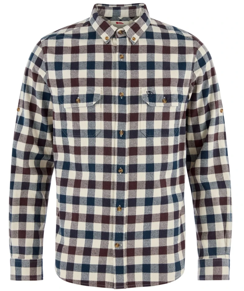 Fjallraven Skog Shirt, kolor: 113-294 Chalk White/Black Oak