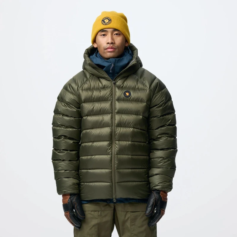 Bergtagen Down Jacket M, kolor: 625 - Laurel Green