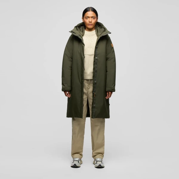 Ovik GTX Padded Parka W, kolor: 662 - Deep Forest