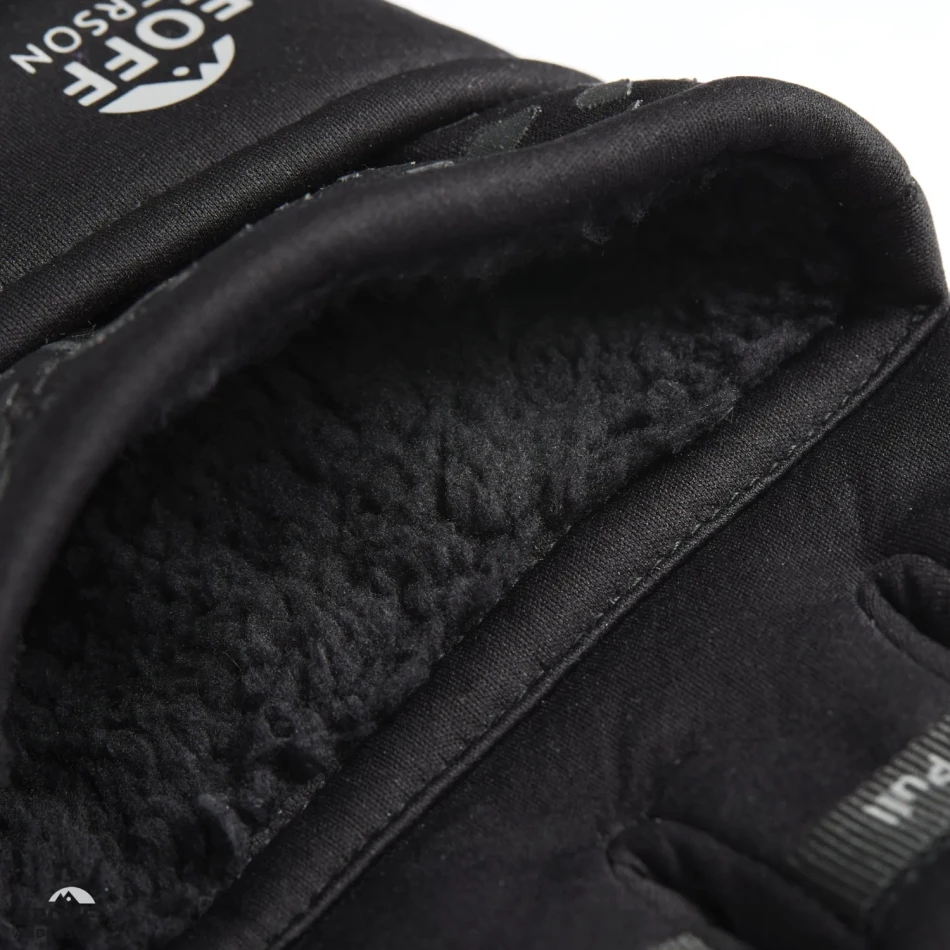 Weatherproof Half Finger Mitten, kolor: Black