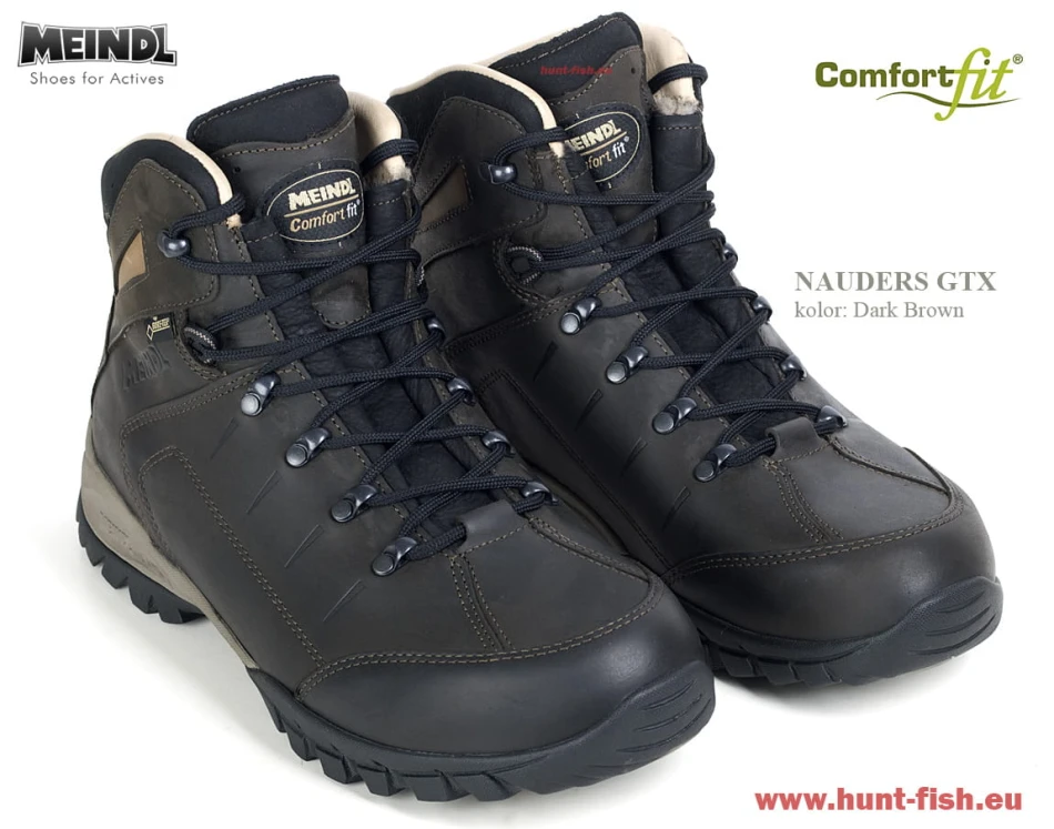 Uwaga: zdjęcie wersji męskiej - Nauders GTX w kolorze 46 - Dark Brown.