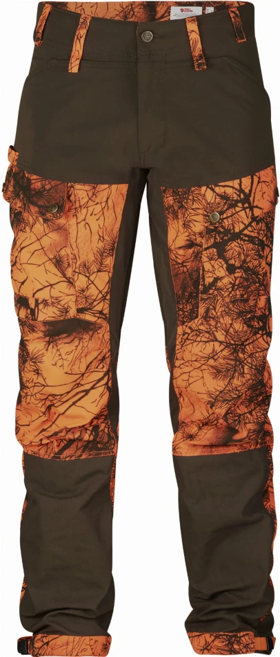 Fjallraven Lappland Hybrid Trousers Camo, kolor: 211 - Orange Camo, fot. nr 1.