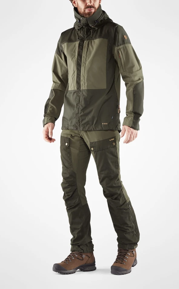 Keb Trousers Long, kolor: 662-625 - Deep Forest-Laurel Green