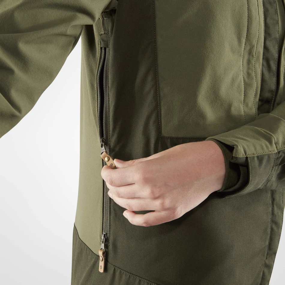 Keb Jacket W, kolor: 662-625 - Deep Forest-Laurel Green