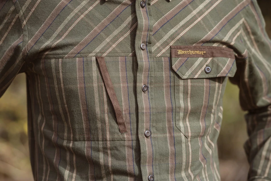 Keith Shirt, kolor: 399-Green Checked