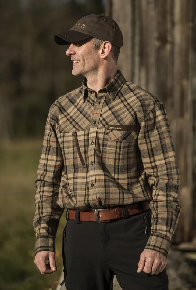 Deerhunter_Reece_Shirt_color_399_Green_Checked_2.jpg