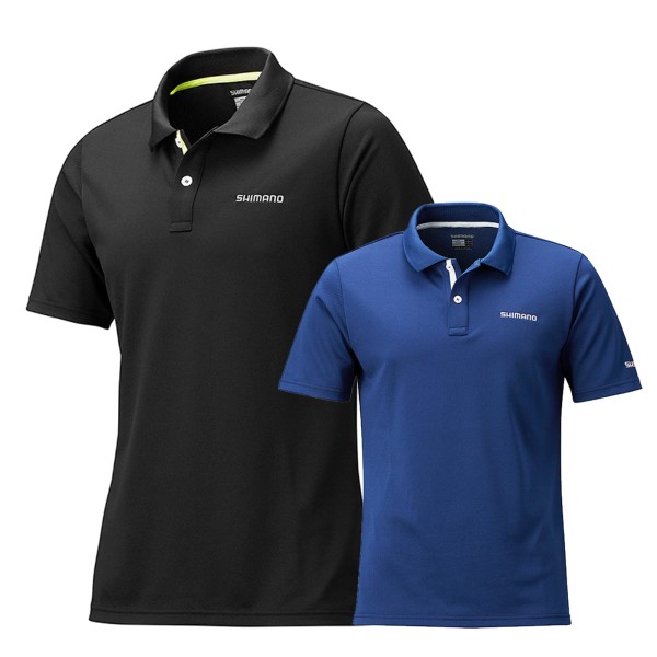 Shimano Polo Shirt, kolor: black / navy