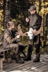 Strike trousers 3989, kolor:381 Fallen Leave + Strike trousers 3988, kolor: 381/999 Fallen Leave-Black